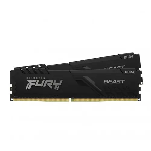Memorie Kingston FURY Beast Black 64GB(2x32GB) DDR4 3200MHz KF432C16BBK2/64 - 1