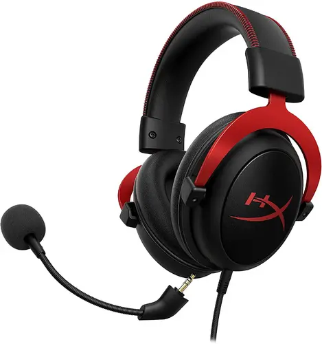 Геймърски слушалки HyperX Cloud II Red, Микрофон, Черно/Червено - image 2