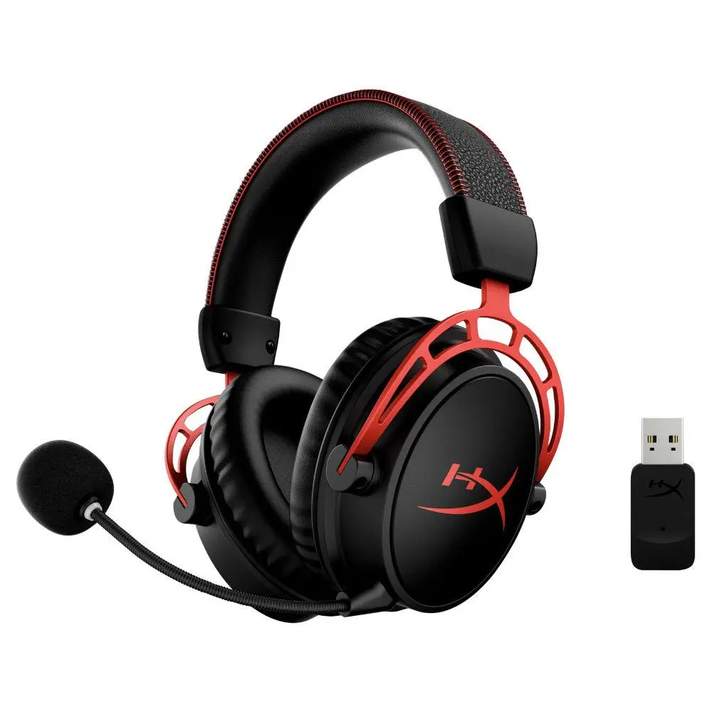 Геймърски слушалки HyperX Cloud Alpha Wireless, Черен/Червен - image 1