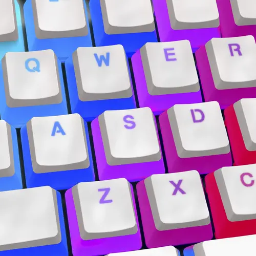 Капачки за механична клавиатура HyperX Pudding Double Shot PBT Keycap Set upgrade kit, Бели - image 2