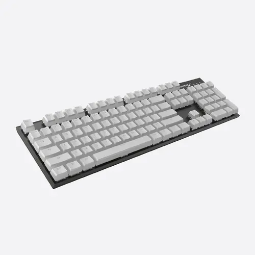Капачки за механична клавиатура HyperX Pudding Double Shot PBT Keycap Set upgrade kit, Бели - image 4