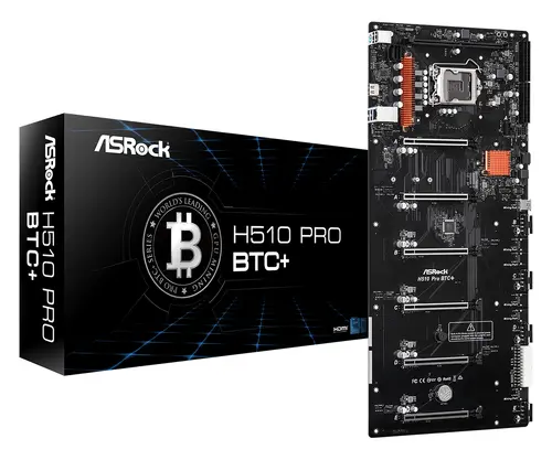 Дънна платка ASRock H510 Pro BTC+, LGA1200, 6 PCIe 3.0 x16, 1 Mining Port - image 7