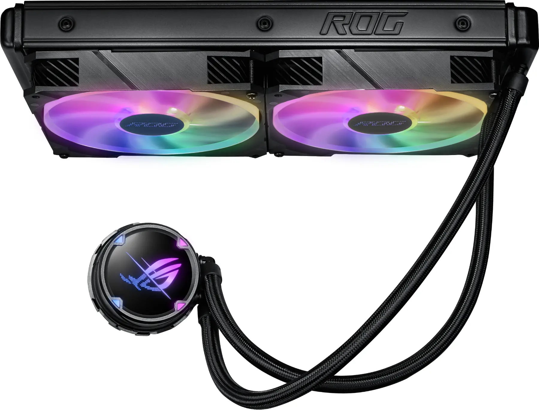 Охладител за процесор ASUS ROG STRIX LC II 280 ARGB, AIO - image 2