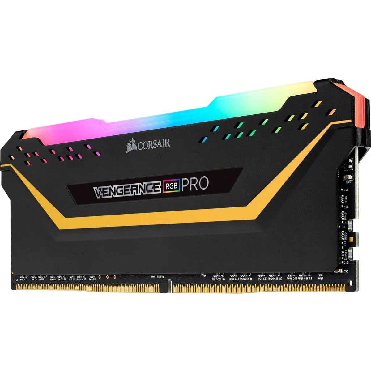 Памет Corsair Vengeance PRO RGB TUF Black 32GB(2x16GB) DDR4 PC4-25600 3200MHz CL16 CMW32GX4M2E3200C16-TUF - image 3