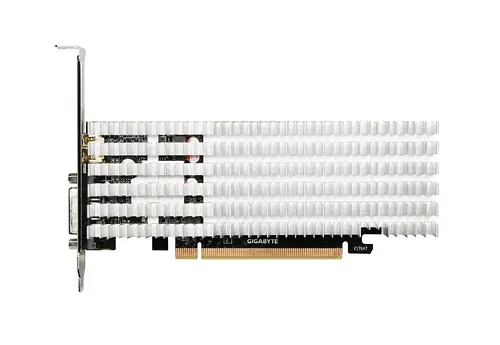 Видео карта GIGABYTE GeForce® GT 1030 2GB GDDR5 64 bit, Silent, Low Profile, DVI-D, HDMI - image 1