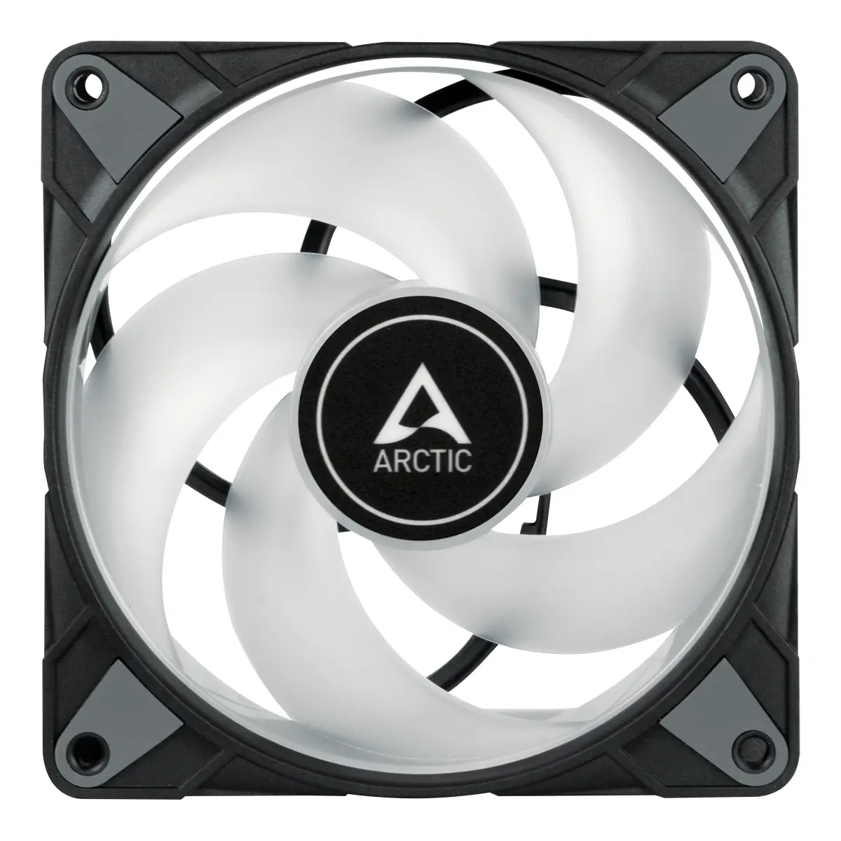 Вентилатори ARCTIC P12 Black, A-RGB, 120mm, 3 Fan комплект - image 2