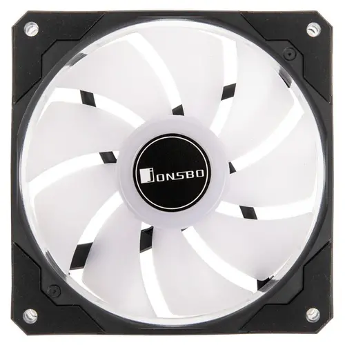 Вентилатор Jonsbo LF-120 PWM, ARGB, 120x120x25, Черен - image 2