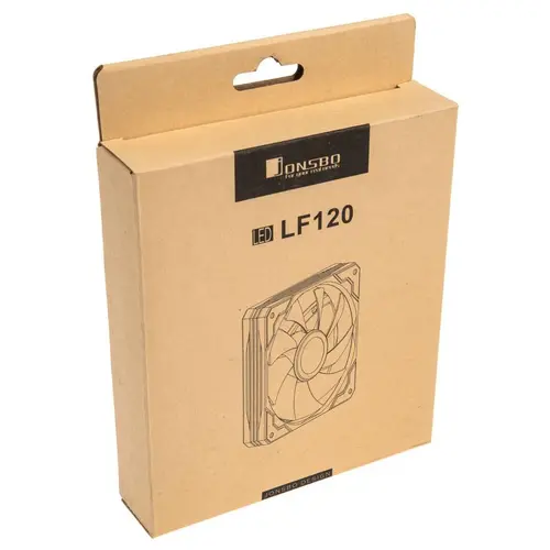 Вентилатор Jonsbo LF-120 PWM, ARGB, 120x120x25, Черен - image 6