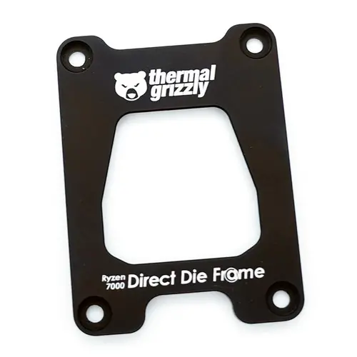Πλαίσιο στήριξης Thermal Grizzly Ryzen 7000 Direct Die Frame, Αλουμίνιο, Μαύρο - 1