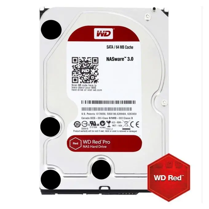 Хард диск WD Red Pro NAS, 2TB, 7200rpm, 64MB, SATA 3 - image 1