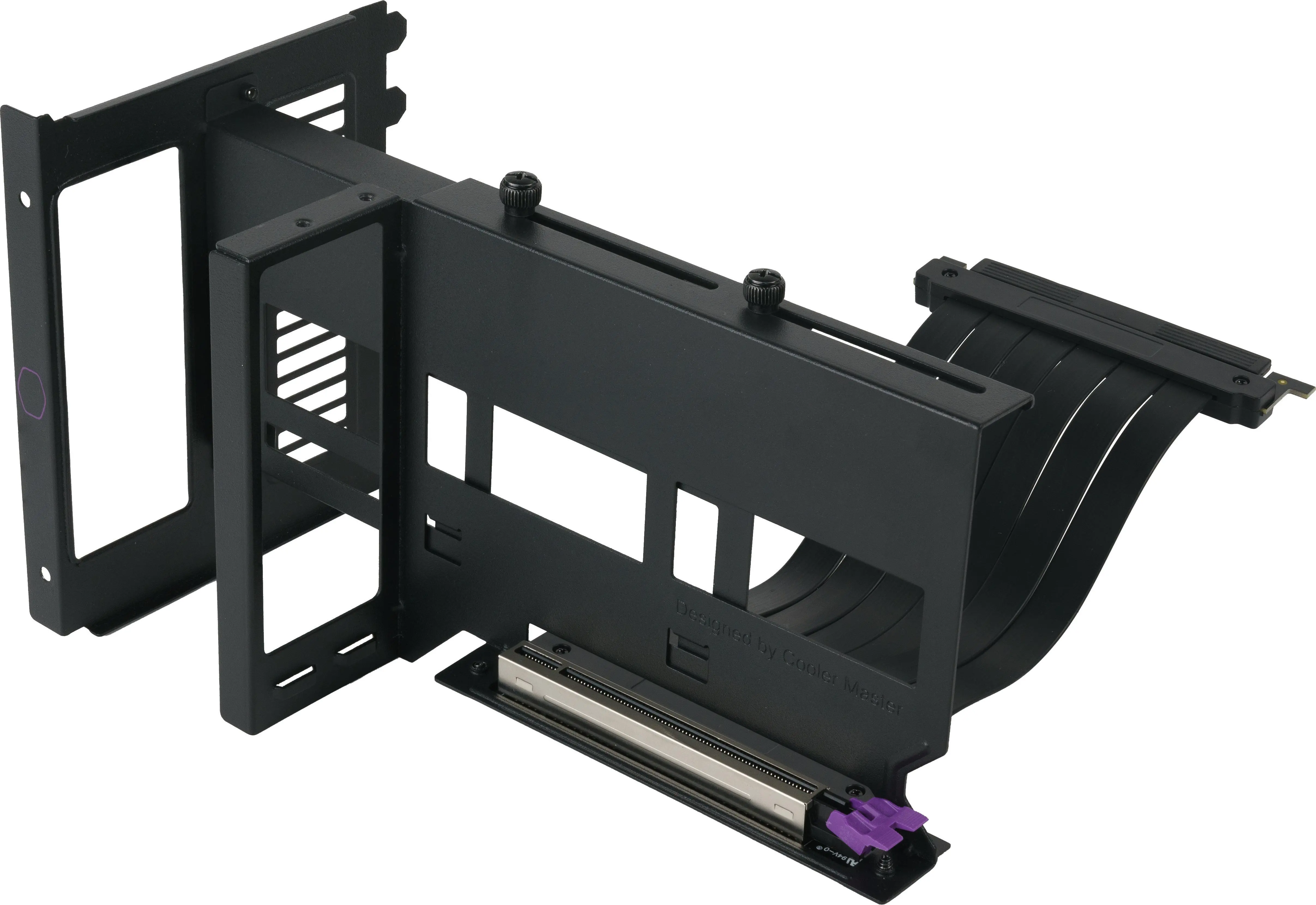 Cooler Master GPU holder V2 Брекет и кабел за вертикален монтаж на видео карта - image 1
