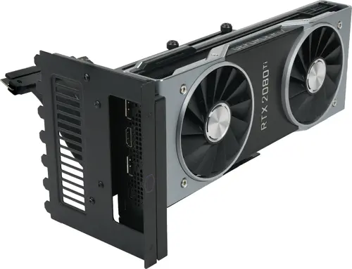 Cooler Master GPU holder V2 Брекет и кабел за вертикален монтаж на видео карта - image 3