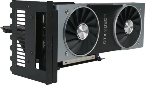 Cooler Master GPU holder V2 Брекет и кабел за вертикален монтаж на видео карта - image 4