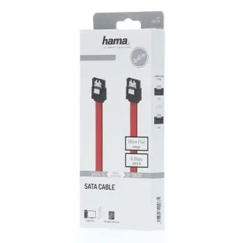 Интерфейсен кабел SATA III HAMA,6Gbit/s, 0.45 m - image 1