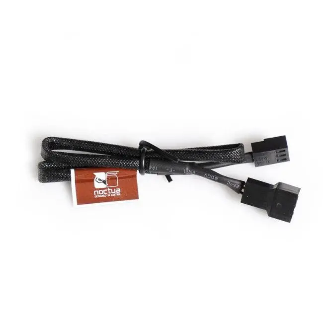 Cablu prelungitor pentru ventilator Noctua NA-EC2, 1 x 30 cm, Negru