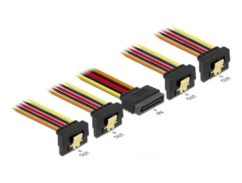 Cablu Power SATA - 4 x SATA 15 Pin, 30cm - 2
