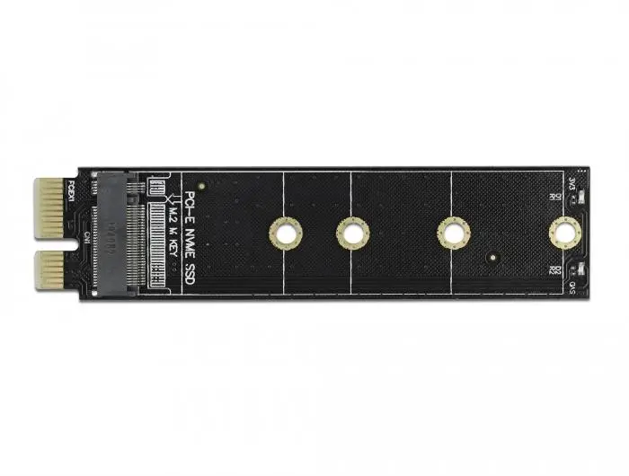 Адаптер Delock 64105, PCI Express x1 към M.2 Key M - image 1