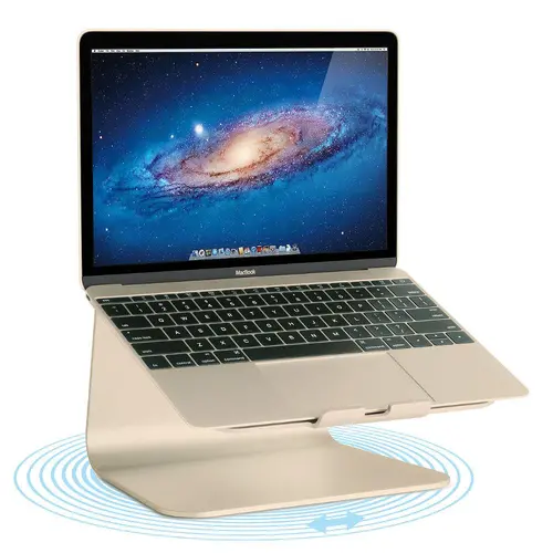 Βάση για laptop Rain Design mStand360, Χρυσαφί - 2