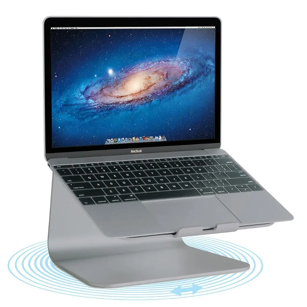 Поставка за лаптоп Rain Design mStand360, Астро сива - image 2