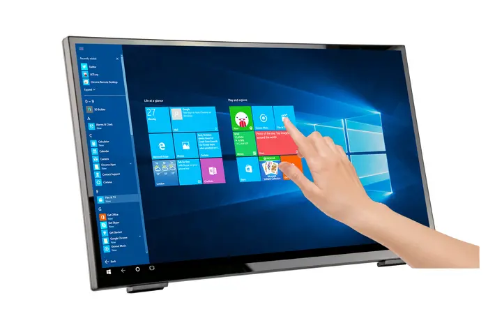 Οθόνη αφής HANNSPREE HT248PPB, LED, 23.8 inch, Wide, Full HD, D-Sub, HDMI, DP, Μαύρο