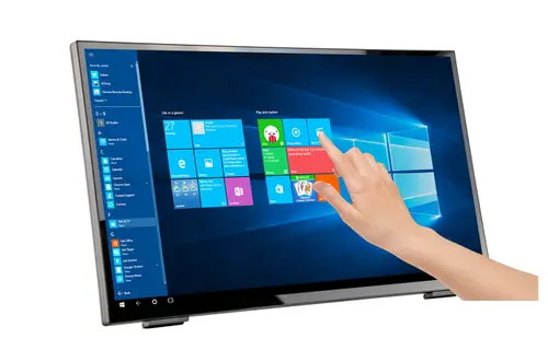 Οθόνη αφής HANNSPREE HT248PPB, LED, 23.8 inch, Wide, Full HD, D-Sub, HDMI, DP, Μαύρο - 1