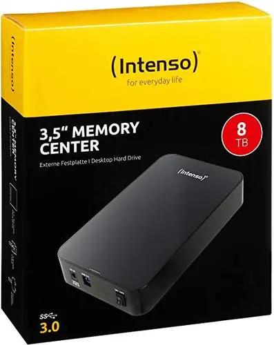 Външен хард диск Intenso, 3.5", 8TB - image 2