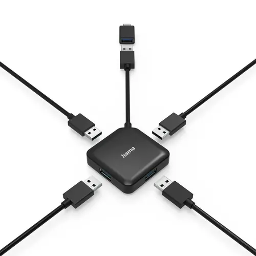 Hub USB-A, 4 θυρών, HAMA-200116 - 8