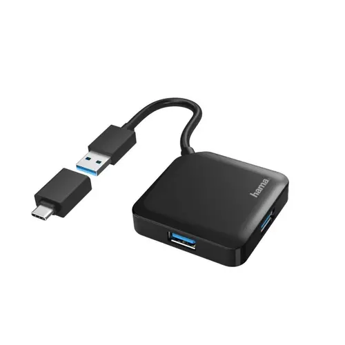 Hub USB-A, cu 4 porturi, HAMA-200116 - 1