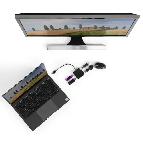 USB hub, 4 θυρών, HAMA-200121 - 3
