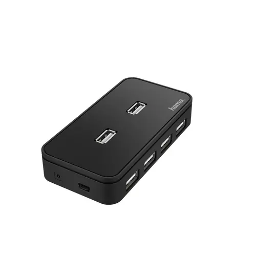 Hub USB, cu 7 porturi, cu alimentare, HAMA-200123 - 2