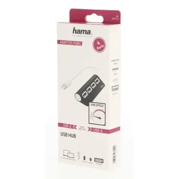 USB hub, 4 θύρες, HAMA-200119 - image 2