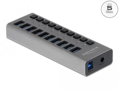 USB хъб 10 порта, DELOCK-63670 - image 1