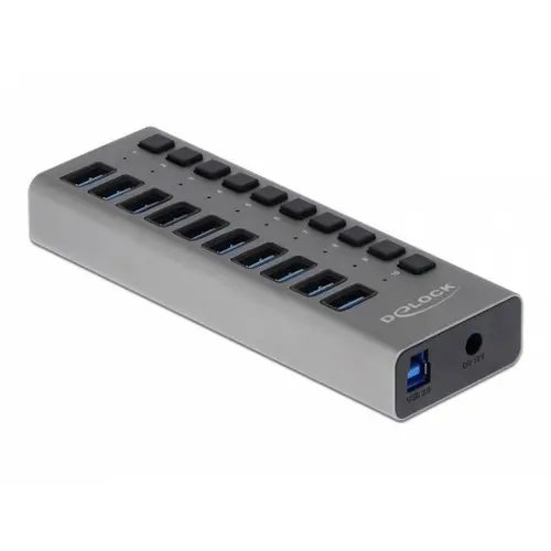 Hub USB cu 10 porturi, DELOCK-63670 - 1