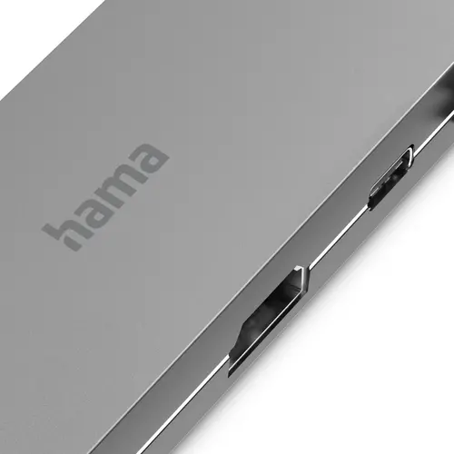 USB-C хъб, 5-портов, 2 x USB-A, 1 x USB-C, 1 x HDMI, 1х LAN, Сив - image 5