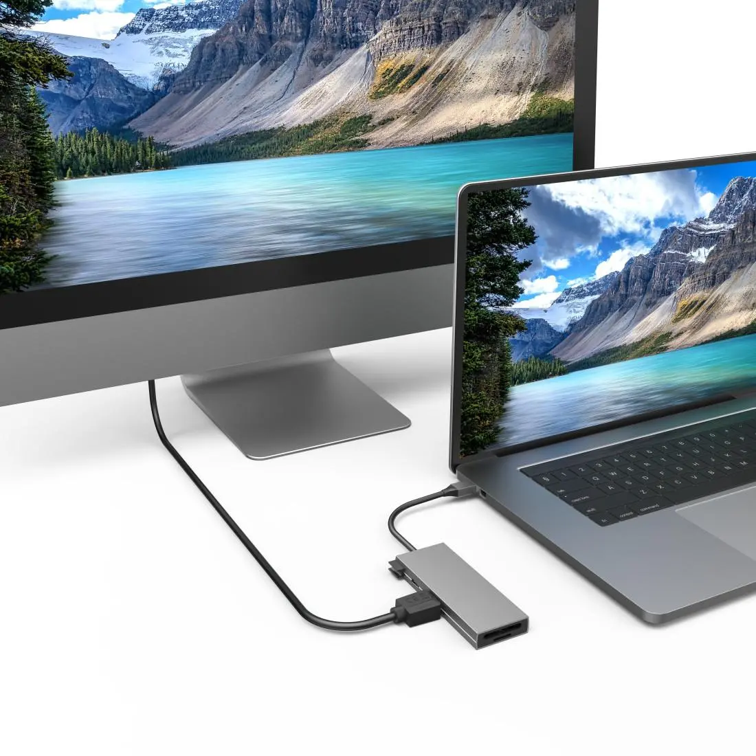 Hub cu 6 porturi USB-C, 2 x USB-A, USB-C, HDMI, SD, microSD - image 6