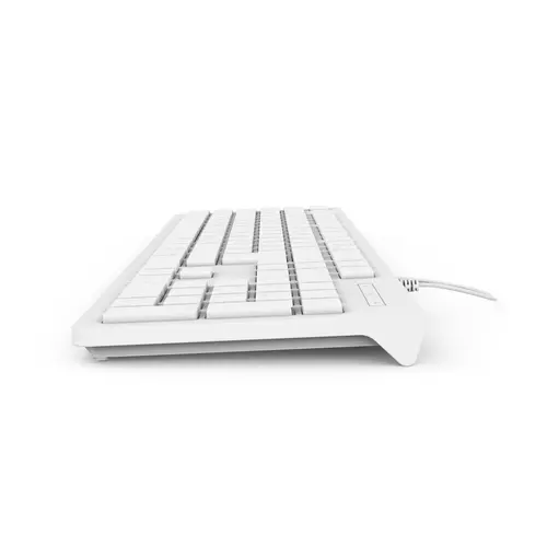 Клавиатура HAMA KC-200, с кабел, USB, бяла - image 3