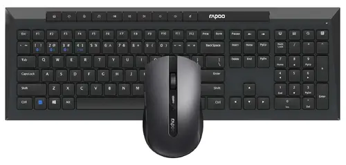 Set tastatură și mouse RAPOO 8210M, Multi mode, Negru - 2