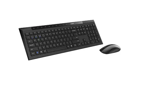 Set tastatură și mouse RAPOO 8210M, Multi mode, Negru - 1