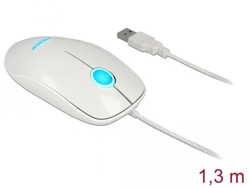 Оптична мишка DeLock, 1200 dpi  - image 2
