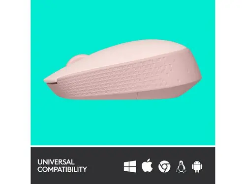 Безжична оптична мишка LOGITECH M171, USB, Розов - image 2