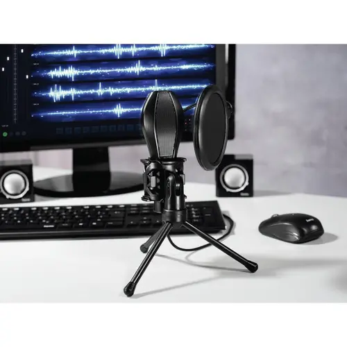 Настолен микрофон HAMA MIC-USB Stream, 139907 - image 2