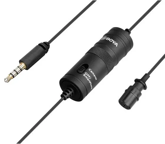 Микрофон брошка BOYA BY-M1, 3.5mm жак - image 1