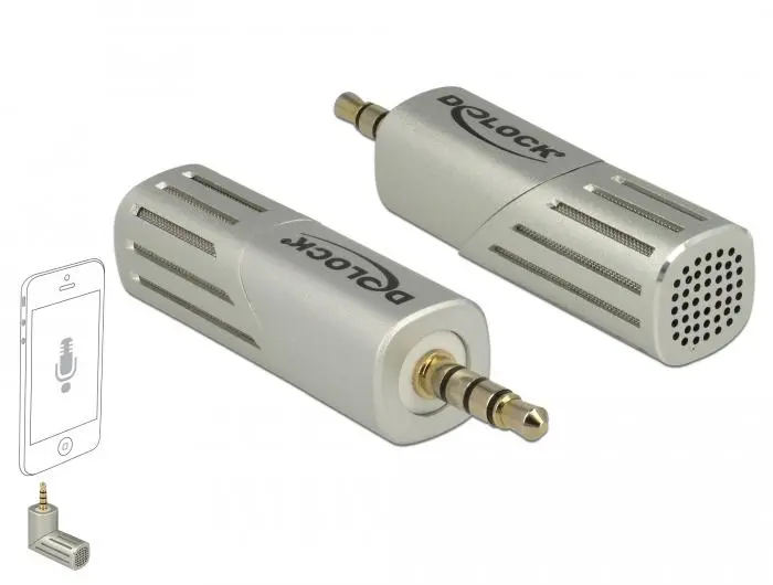 Microfon DeLock 65893, Pentru smartphone/tabletă, 65893 - image 2