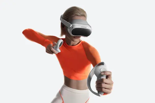 Комплект за виртуална реалност VR очила  PICO 4 256GB - Бял - image 4