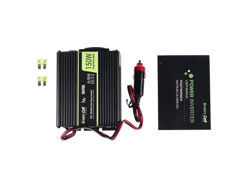 Инвертор GREEN CELL 12V/150W  - image 1