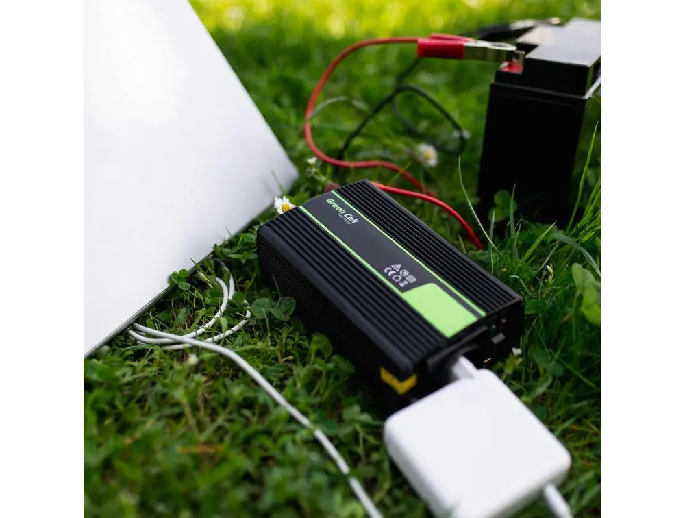 Invertor GREEN CELL, 12/220V, DC/AC, 500W/1000W, Sinusoidă modificată - image 1