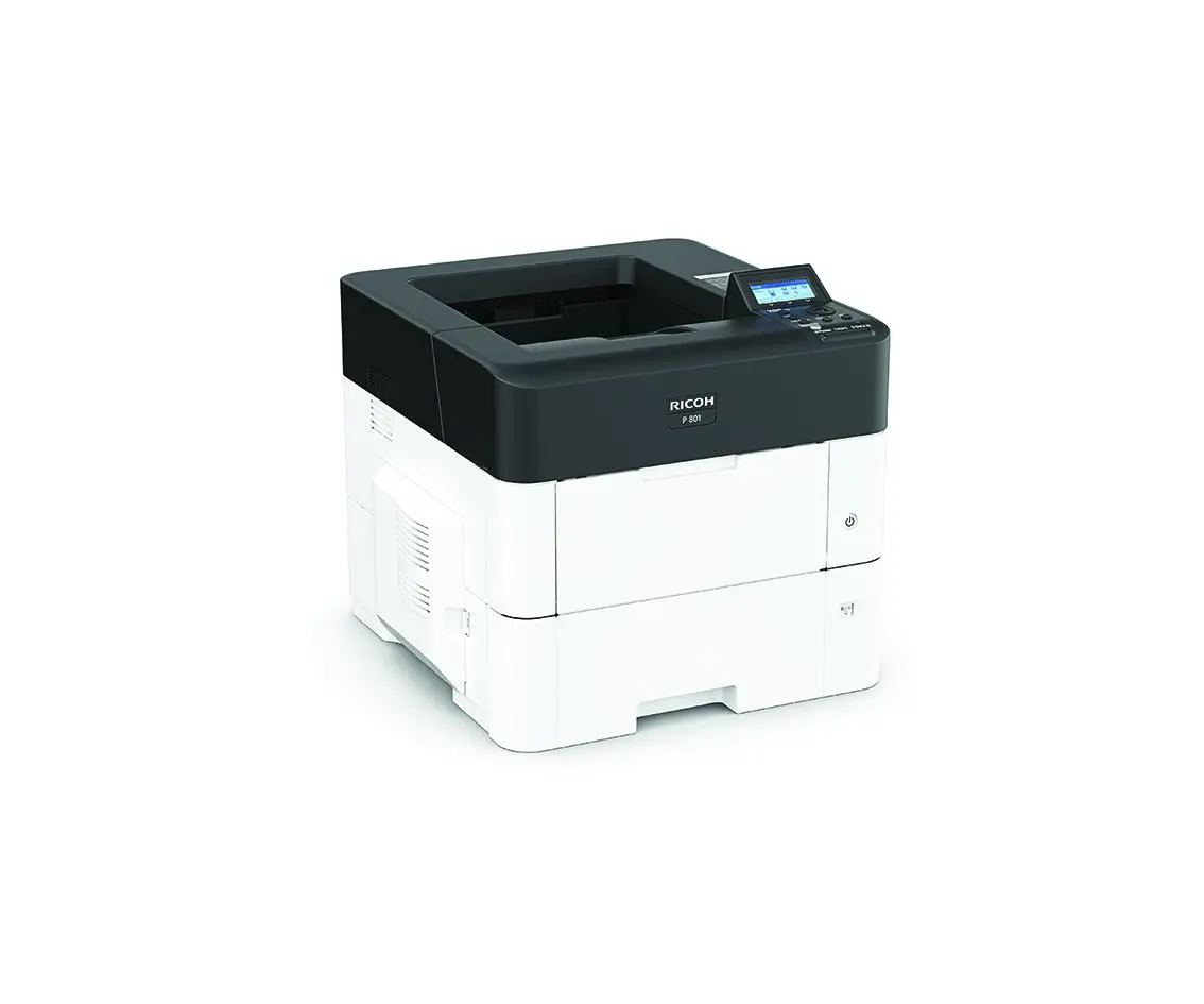 Imprimantă laser RICOH P 801, A4, 60 ppm, USB 2.0, LAN, NFC, Toner de pornire 11000 pag - image 2