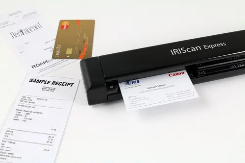 Scaner portabil iris IRIScan Express 4, A4, 8 pag/minut, USB 2.0 - 3
