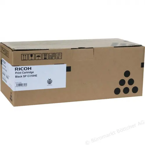 Тонер касета Ricoh SPC310HE, 7200 копия Черен