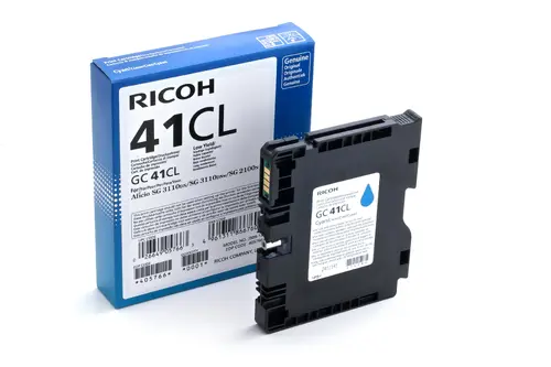 Μελάνι τζελ RICOH GC 41CL, GelJet SG 2100N/2100DN, 600 σελίδες, Κυανό - 1